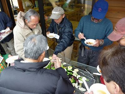 バーベキューでも交流