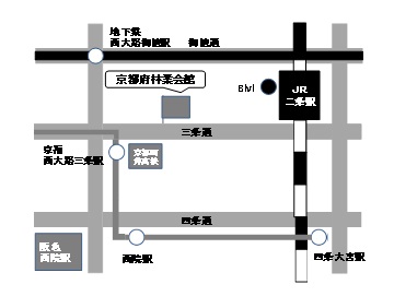 移転先地図