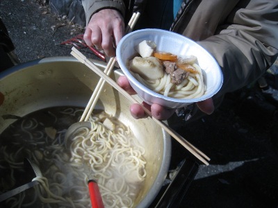 シメのカレーうどん！