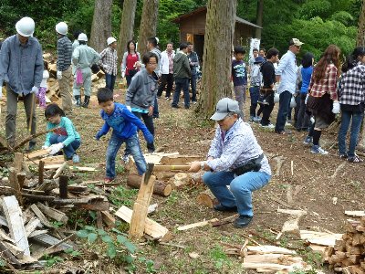 第19回薪割り